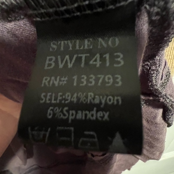 POL Women's Mauve and Beige Top - Picture 6 of 6